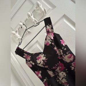 Metallic Flower 3D Dress